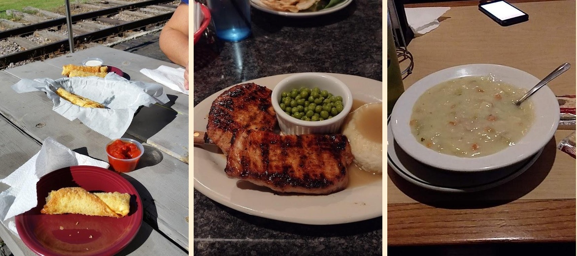 Rock Bottom Express Menu